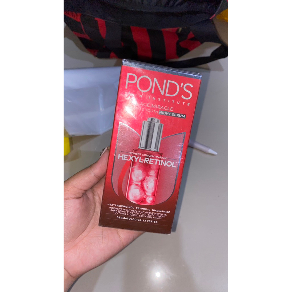 ponds age miracle retinol serum night serum