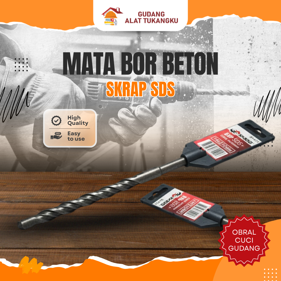 MATA BOR BETON SKRAP SDS 14 X 210 MM PLUS