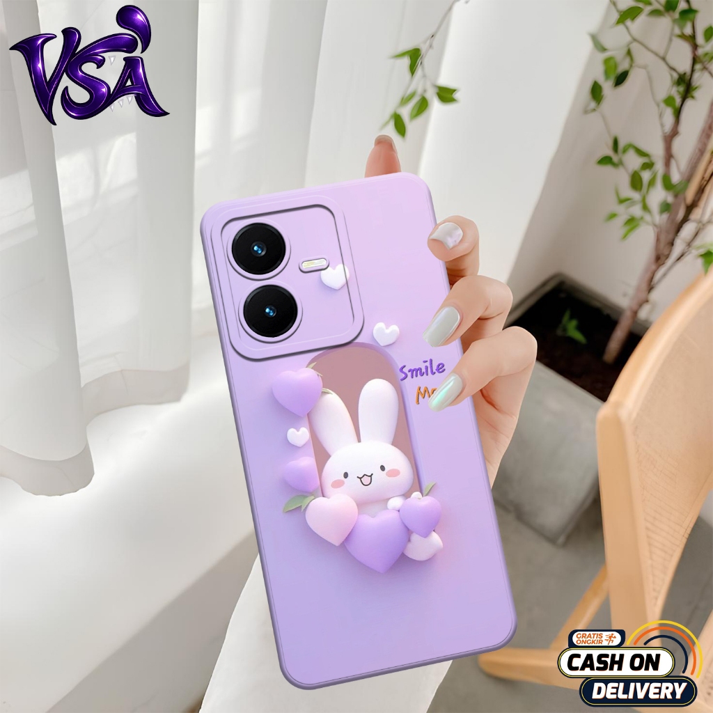 Casing Hp Untuk Vivo Y22 / Vivo Y22s / Vivo V2207 / Vivo V2206 - Softcase Bening - Soft Case Vivo Y2