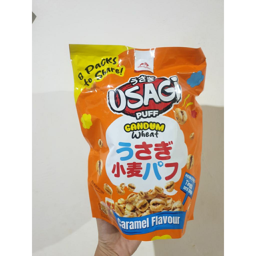 usagi isi 8 pack | usagi caramel | usagi puff gandum