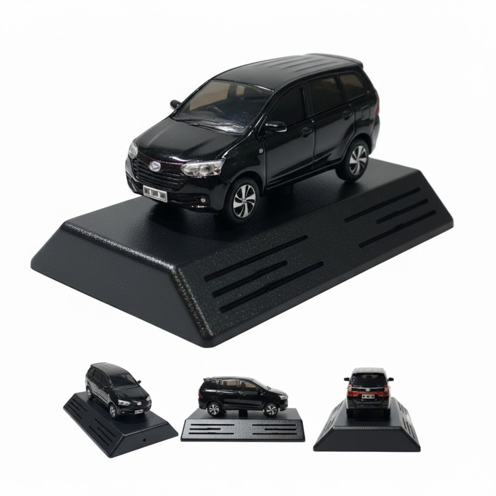 (Skala 1 : 45) Pajangan Interior Mobil Miniatur Xenia 2016 & Xenia Sporty