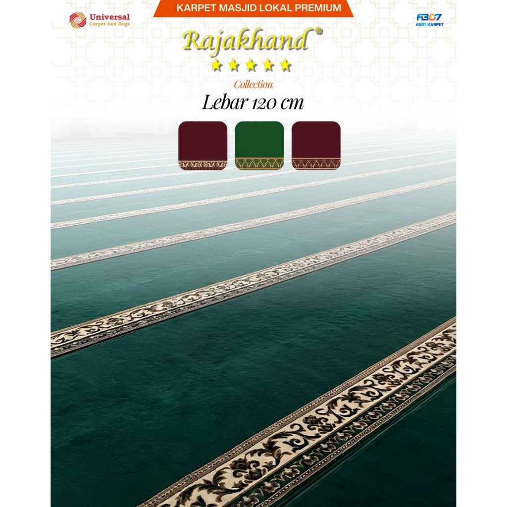 DK - KARPET MASJID RAJAKHAND LEBAR 120 cm