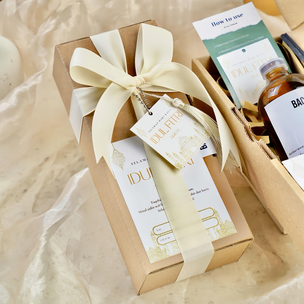 Gift Box Reed Diffuser Hampers Hampers Lebaran Kado Ulang Tahun Kado Pernikahan Pengharum Ruangan