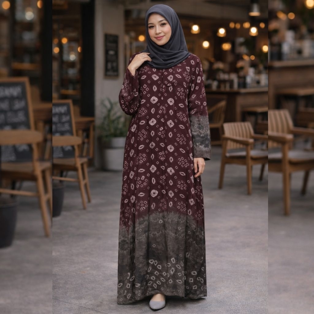 Anggia Handmade - Hazel Dress Brown