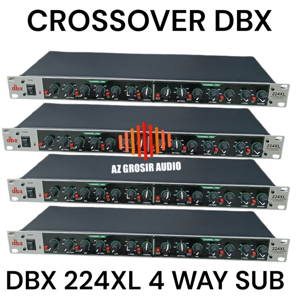 crossover dbx 224xl crossover 4 way dbx224xl dbx 224 xl