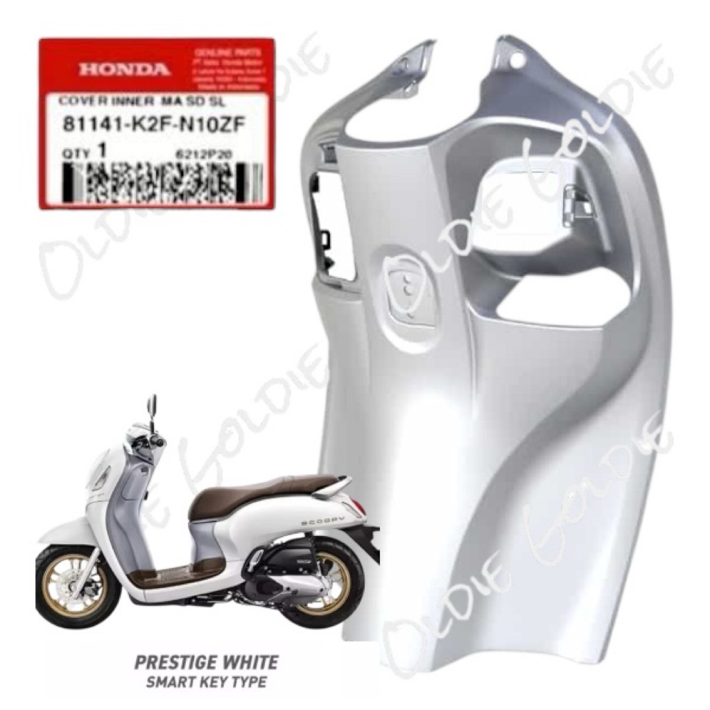 81141-K2F-N10ZF Cover Kontak Legsil Kontak New Scoopy 2021-2022 K2F Silver