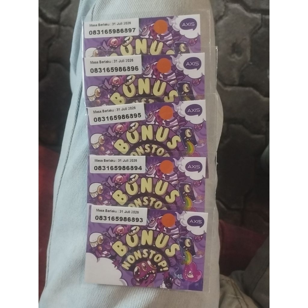 PERDANA AXIS 3GB FRESH AKTIF TINGGAL PAKAI