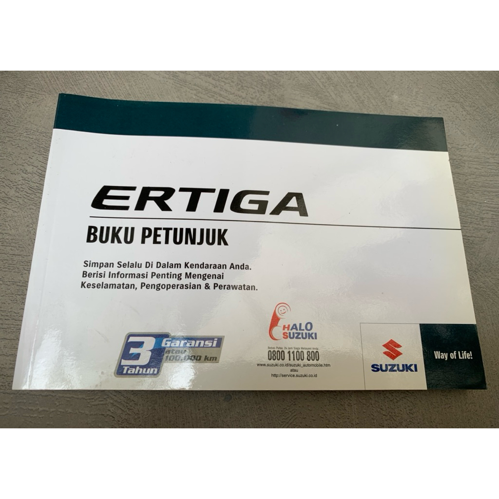 Manual Book Suzuki Ertiga