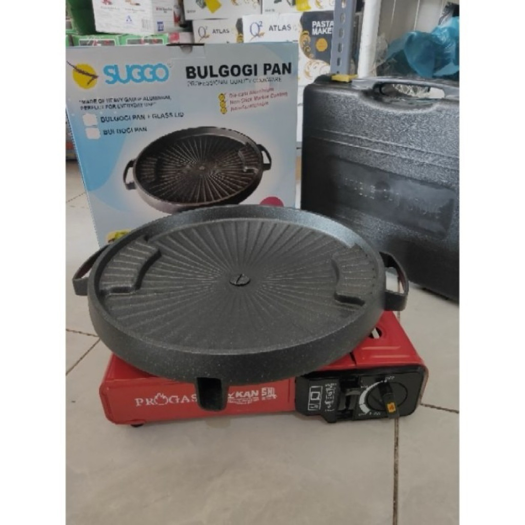 bulgogi pan tanpa tutup 32cm suggo