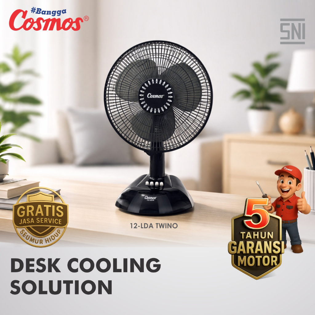 Cosmos Kipas Angin Meja - 12-LDA
