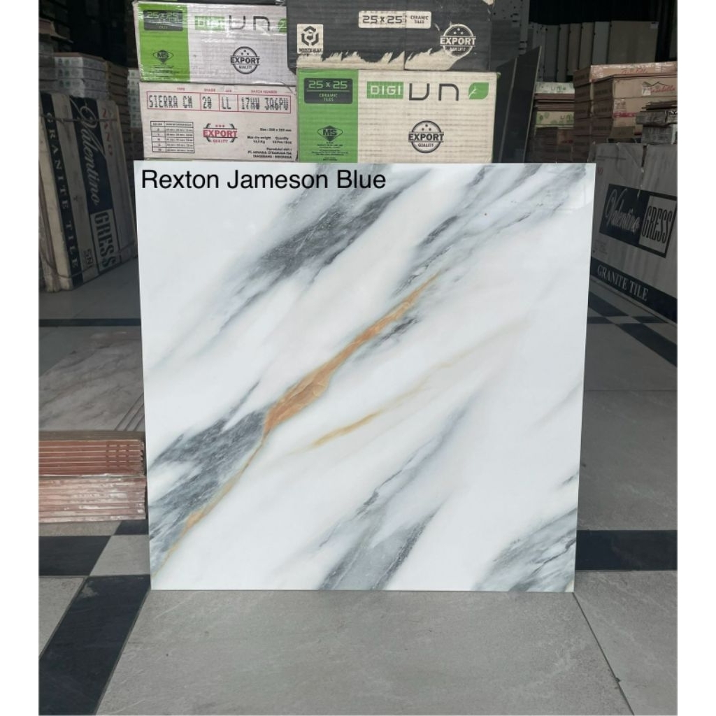 Granite 60x60 Rextone Jameson Blue | Glazed Polish