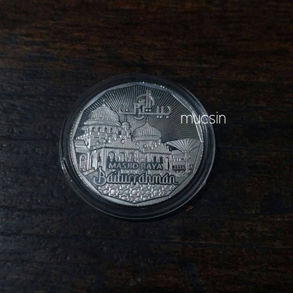 Dirham Aceh gambar Masjid Raya Baiturrahman