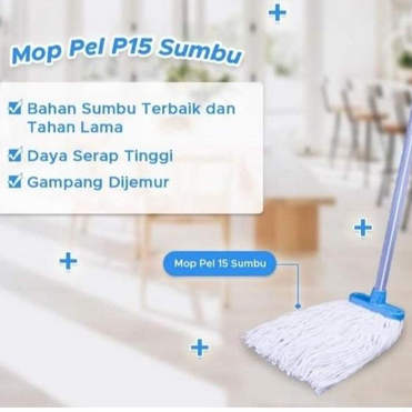 Vinoda Sapu Pel Gagang Panjang//Pel Gagang Panjang Vinoda WARNA KUNING