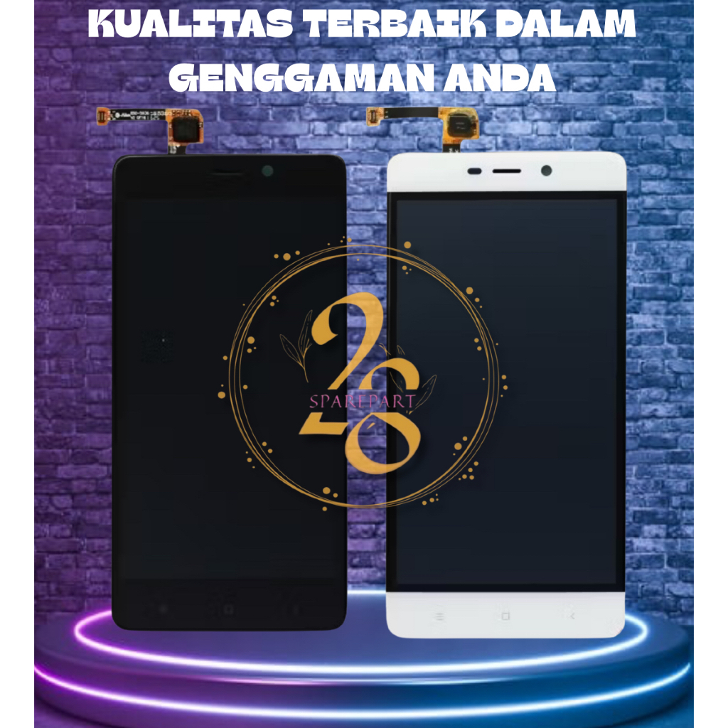 LCD TOUCHSCREEN REDMI 4 PRIME - REDMI 4 PRO LCD FULLSET ORG