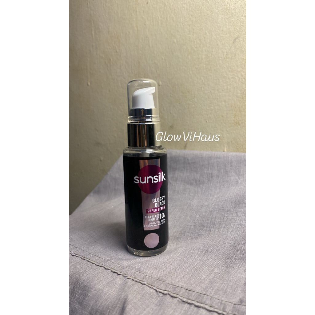 sunsilk glossy black super serum 45ml