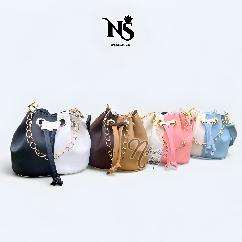 Nabastala Store - Tas Serut Wanita Cruela | Tas Bahu dan Selempang Wanita | Tas Serut Kekinian