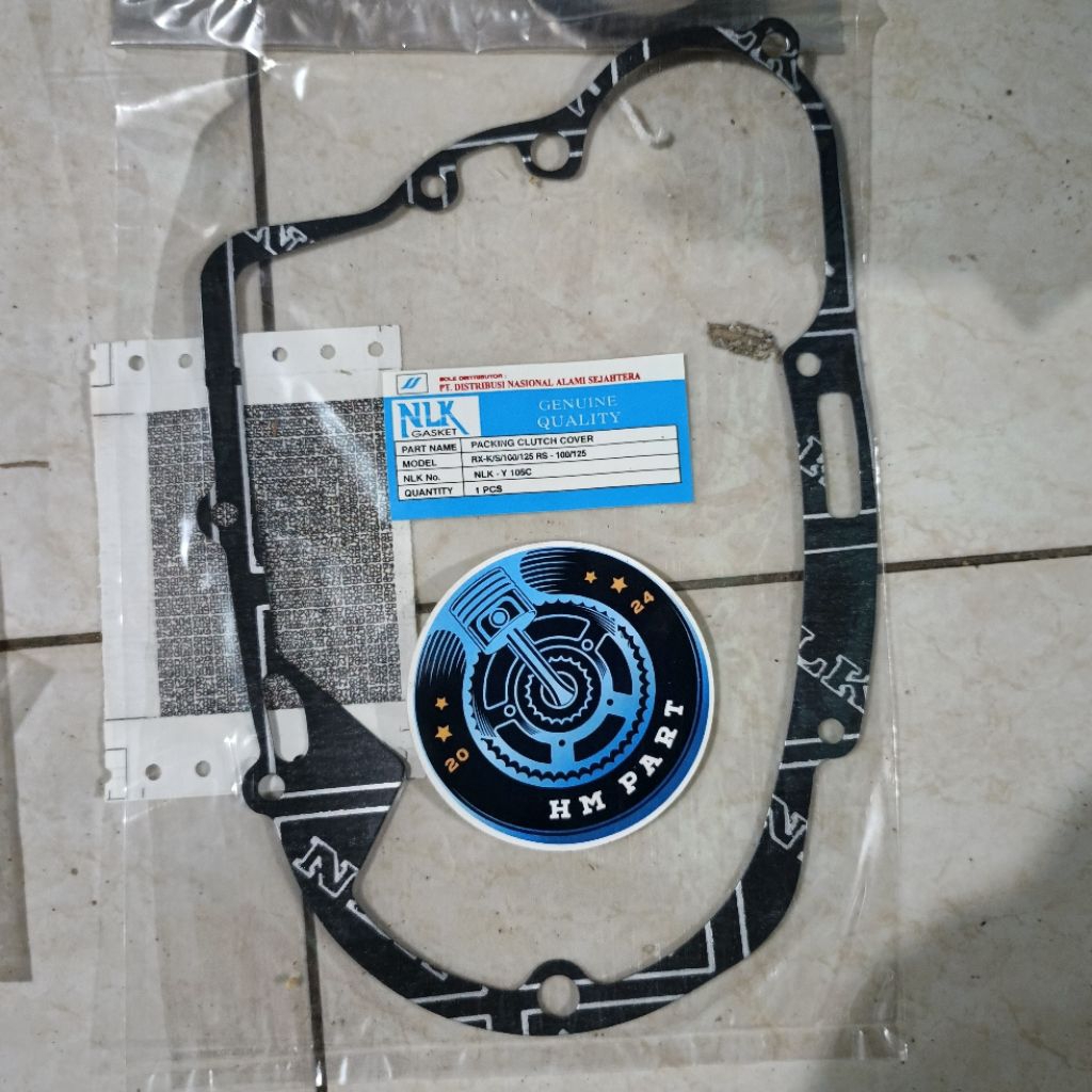 PAKING BLOK KOPLING YAMAHA RX KING RS LS RXS RXK KPL 125RS GASKET NLK