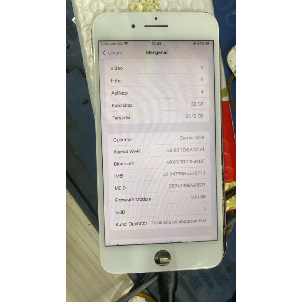 MESIN IPHONE 7 PLUS NORMAL