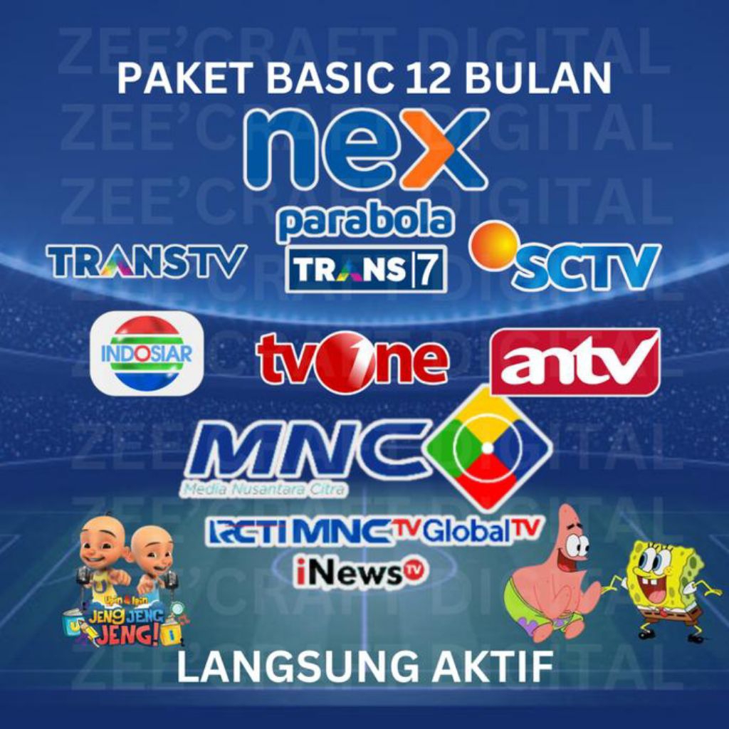 PAKET BASIC NEX PARABOLA PROMO TERMURAH
