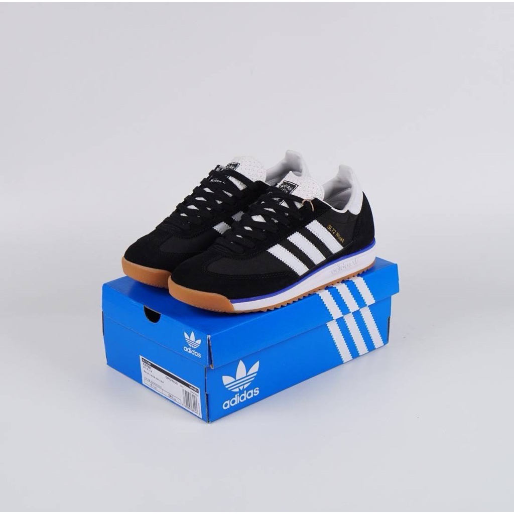Sepatu Casual Adidas SL 72 Noah Black White Gum