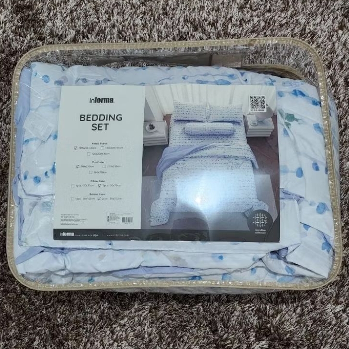 Informa bed cover set promo
