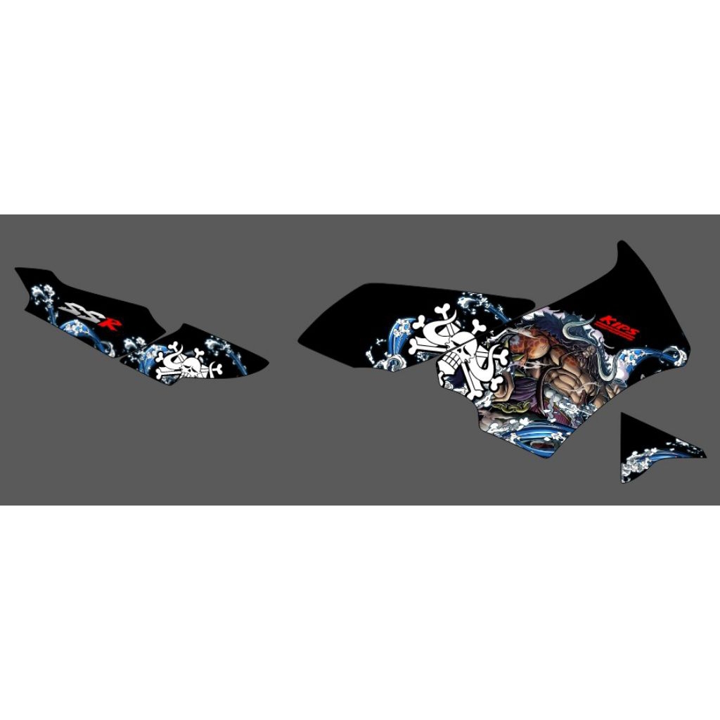 Striping transfaran supercoear ninja ssr custom kaido