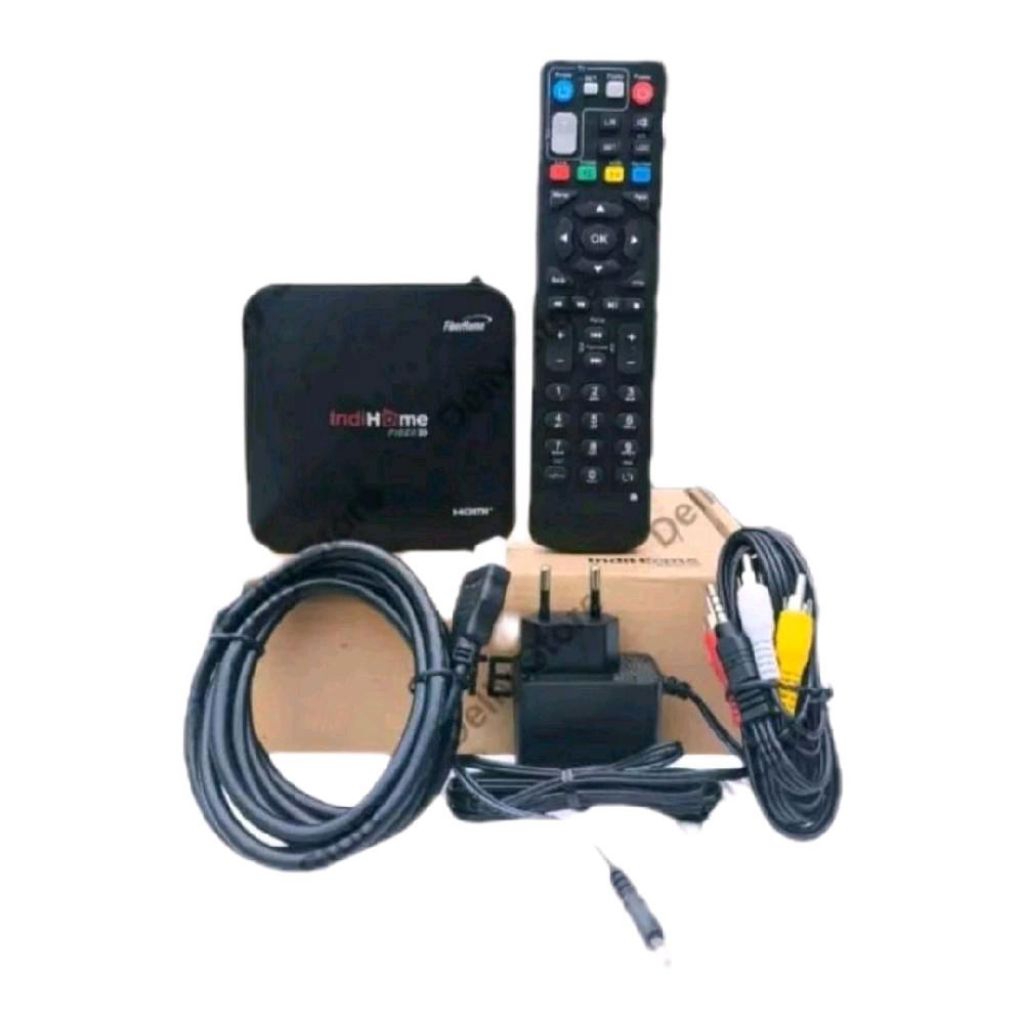 IndiHome STB Android TV Box HG680P RAM 2GB Dengan Aplikasi Lengkap & Kabel RCA Siap Pakai Terintegra