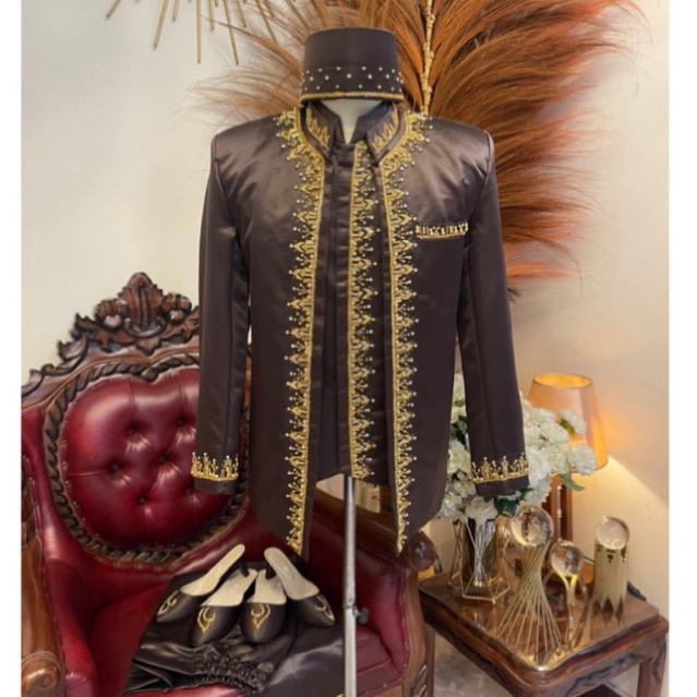 Beskap pengantin pria dewasa | Basofi pengantin pria modern