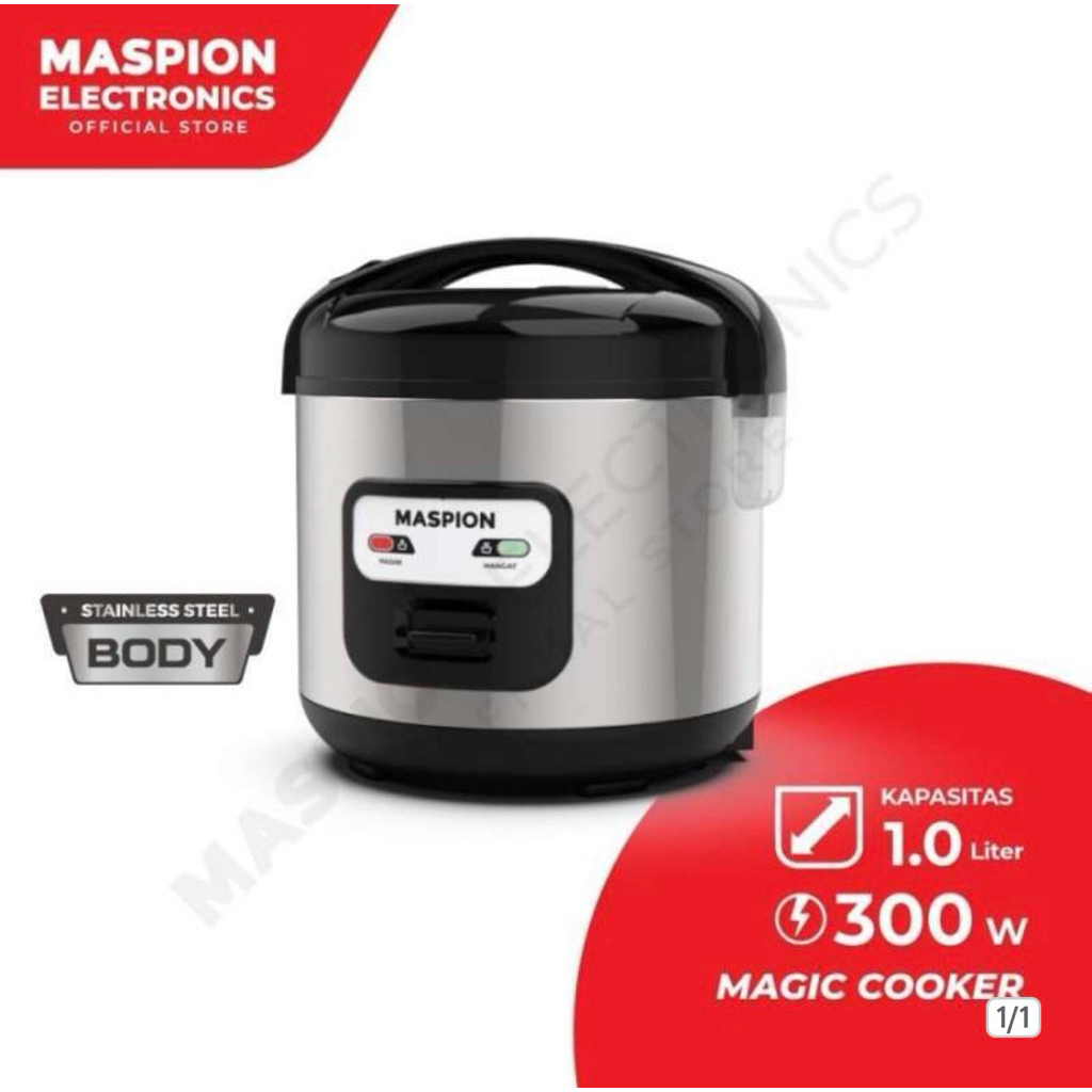 Maspion magic com 1 liter stainless panci