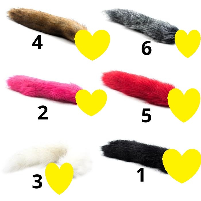 [MTA] pekanbaru/Ekor Rubah Fox Tail Aksesoris Cosplay Kostum Anime Girl Costume Kawai Bulu Lembut