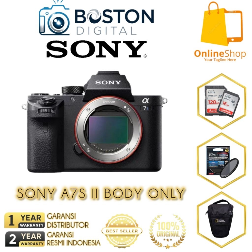 SONY A7S II BODY ONLY / SONY A7S MARK II BODY ONLY