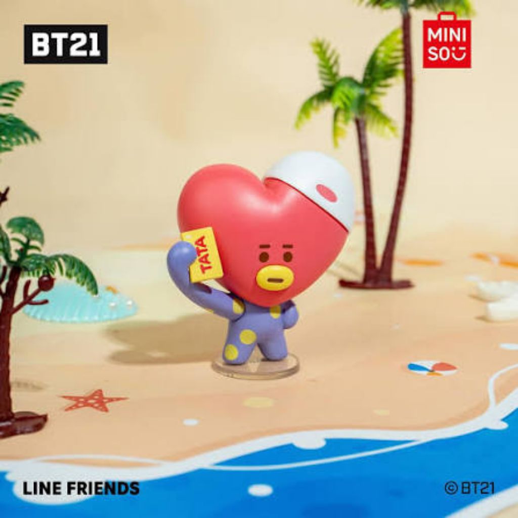 BT21 OFFICIAL X MINISO MINI FIGURE COOKY TATA