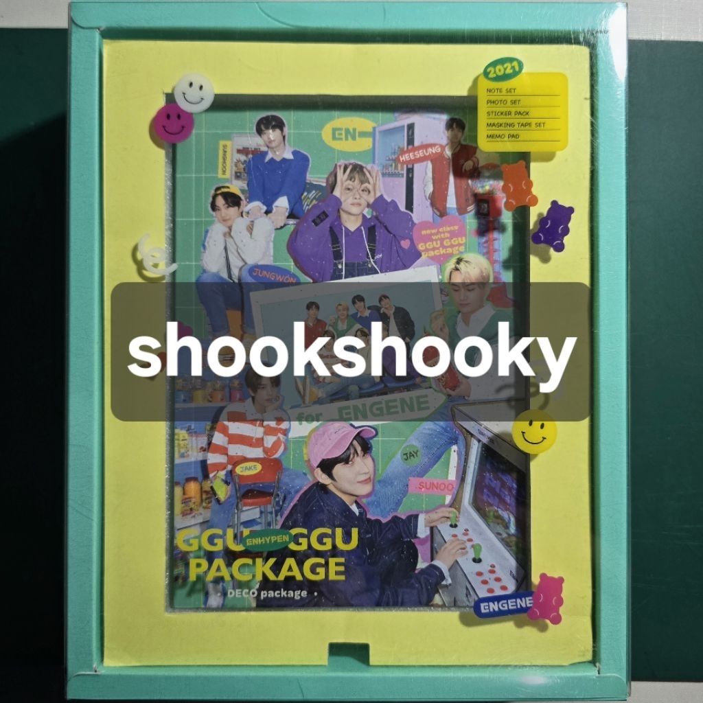 ENHYPEN 2021 GGUGGU DECO PACKAGE GGU BOOK POB 4-CUT POLAROID UNIT PHOTO SET RANDOM PHOTOCARD RPC HEE