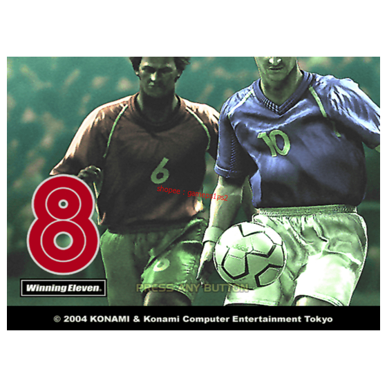 Winning Eleven 8 PS2 2003-04 season - morodolarama - ps2