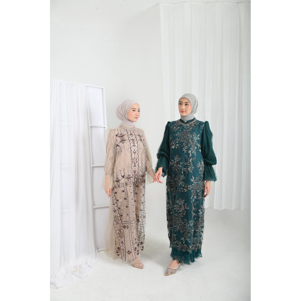 YUFIS - IVY ONESET &  IVY DRESS/ KARLIN DRESS KALIA DRESS// BY YUFIS (OOTD KONDANGAN/ONESET)