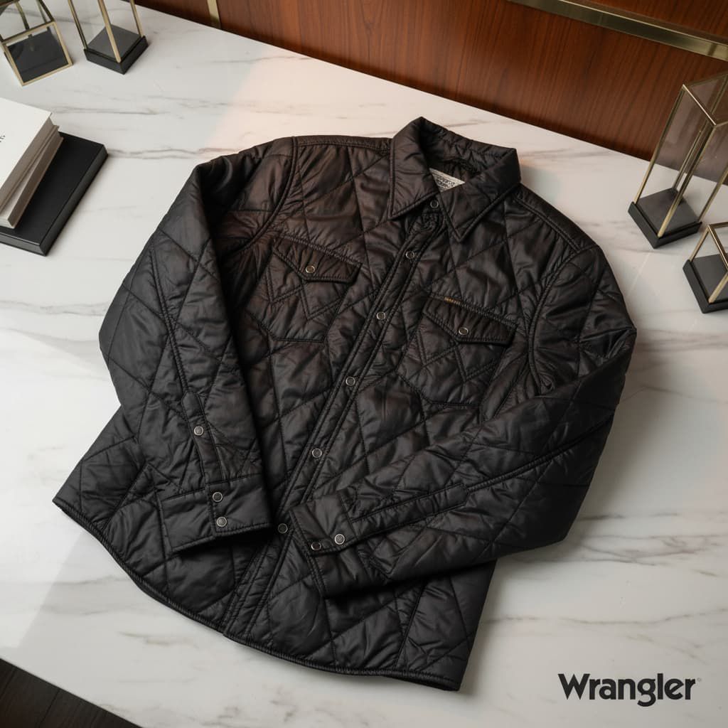 Wrangler Kemeja Jacket Hitam