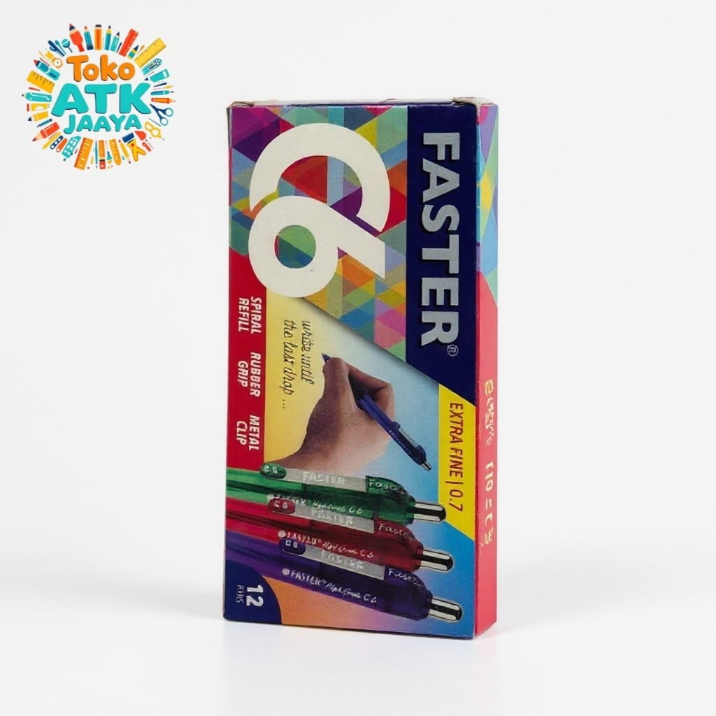 Bolpoin Faster C6 ( Ball Pen C6 FASTER)