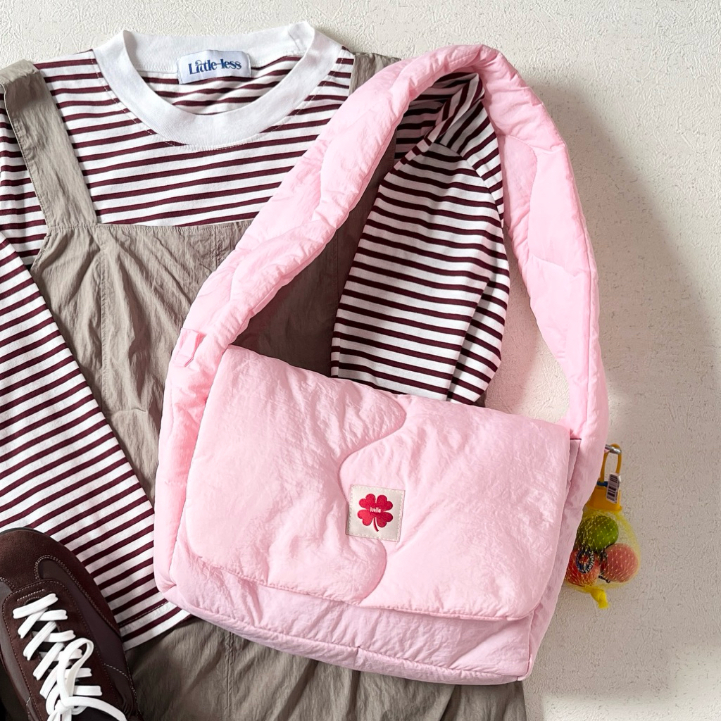 Luella Anonimite Puffer Bag - Lovepink