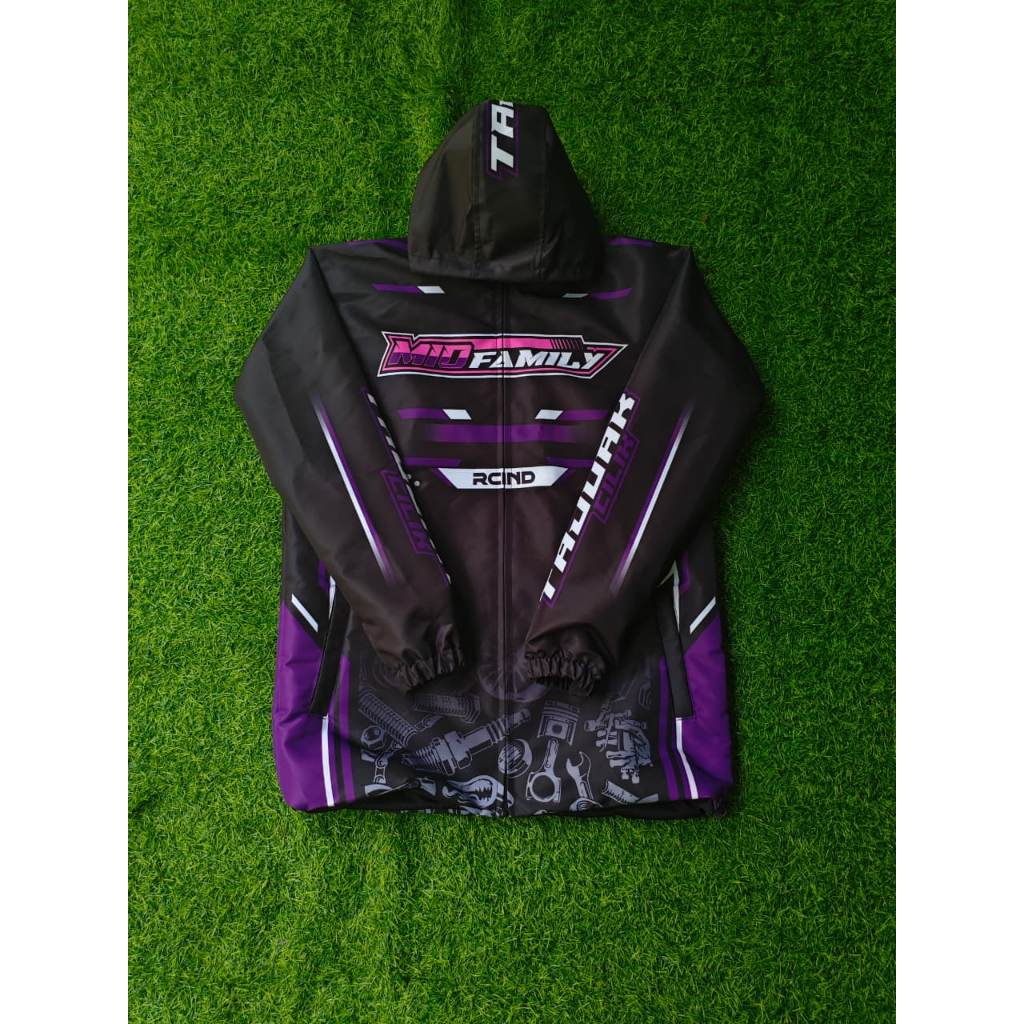 Jaket Racing Parasut Mio Family Waterproof | JAKET PREMIUM PARASUT | COD