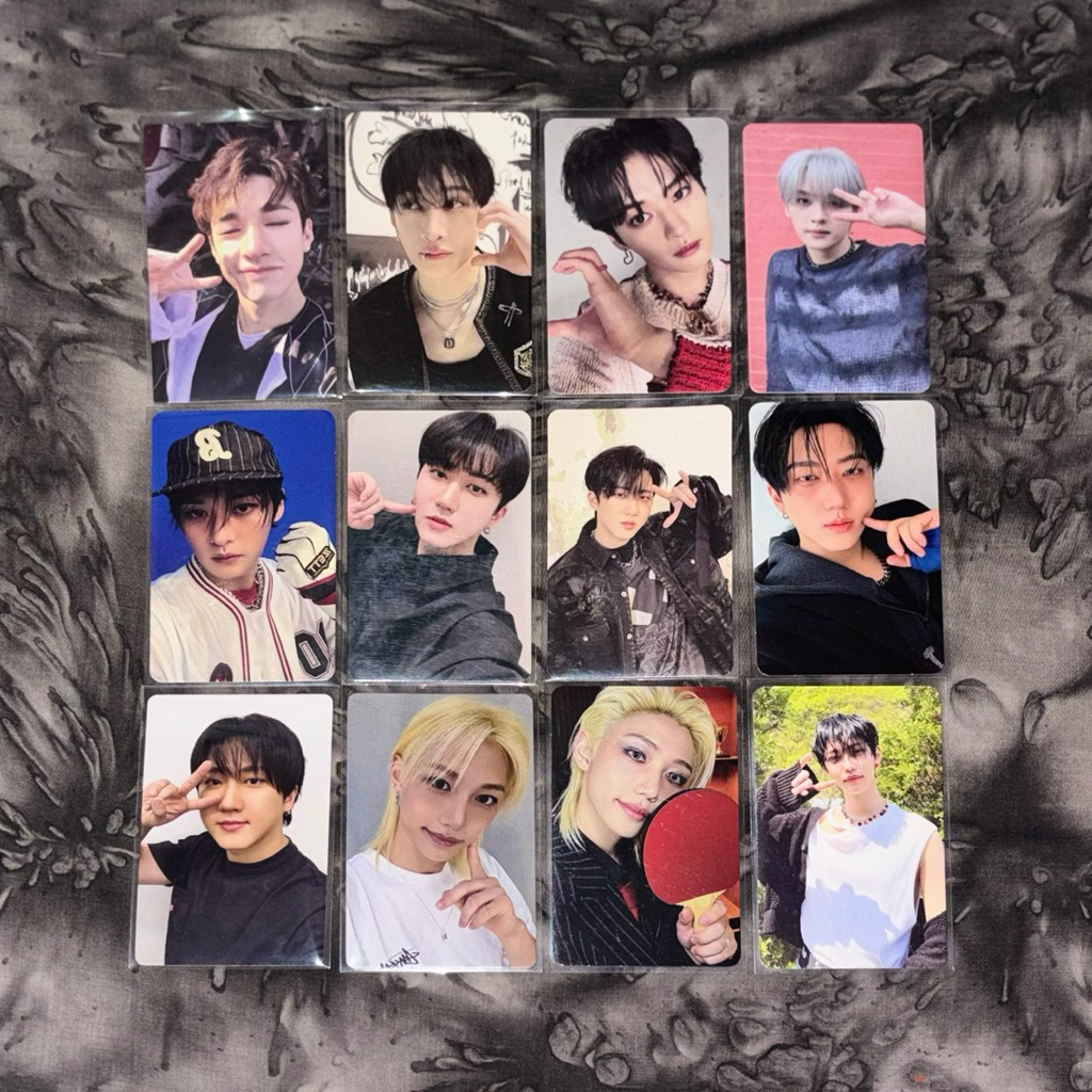Stray Kids POB Photocard Benefit PC Album Bangchan Lee Know Changbin Hyunjin Han Felix Seungmin I.N