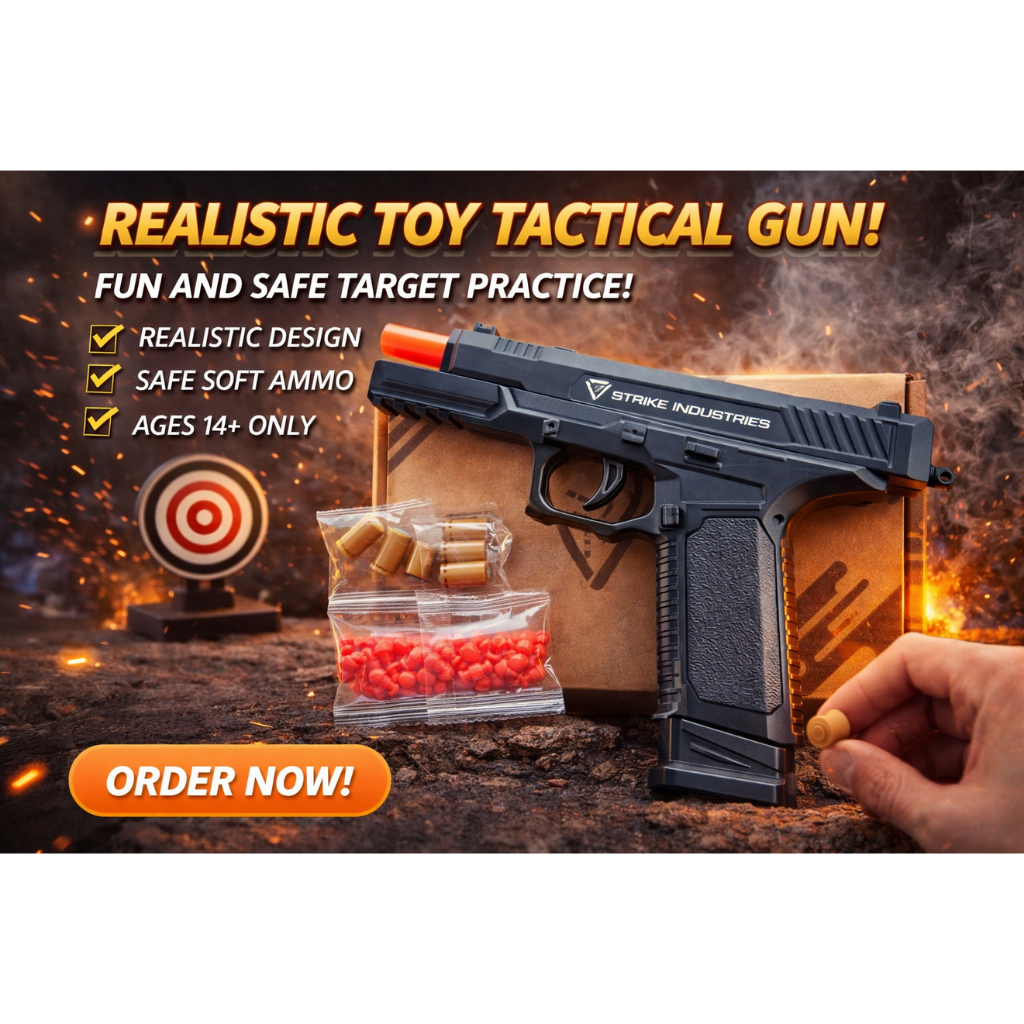 Dart Blaster Semiautomatic Shell Ejection SIG17 Strike Industries G17