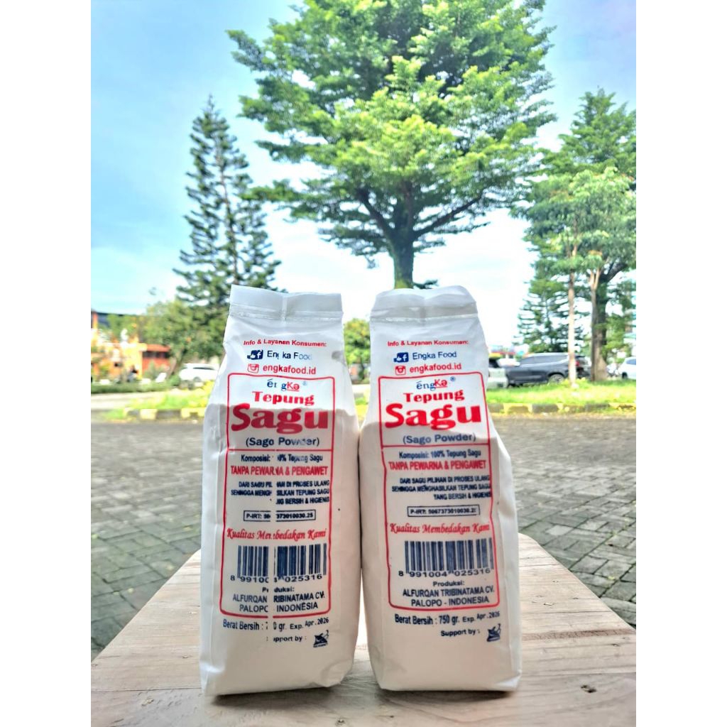 Tepung Sagu Engka kemasan 750gr