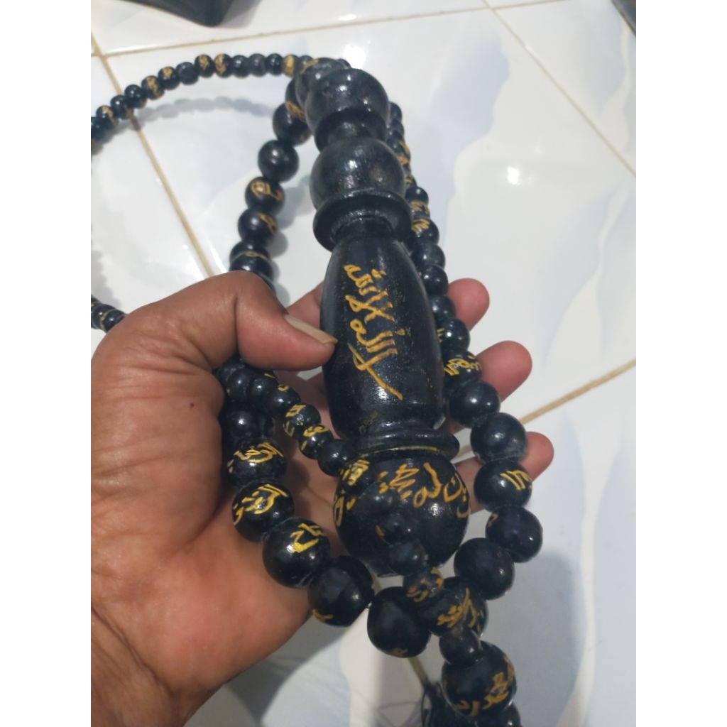 tasbih cambuk lafadz asmaul husna 99 tasbih hias