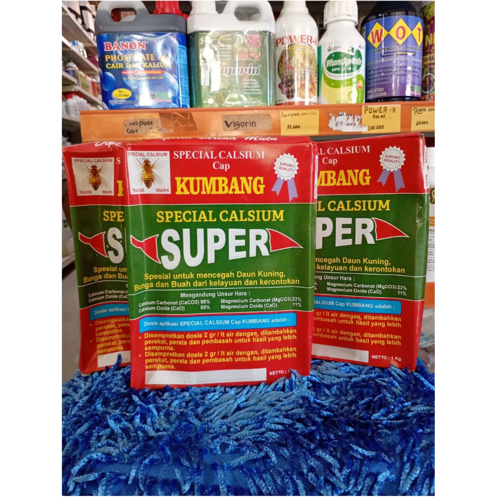 Calsium Cap Kumbang Super 1KG