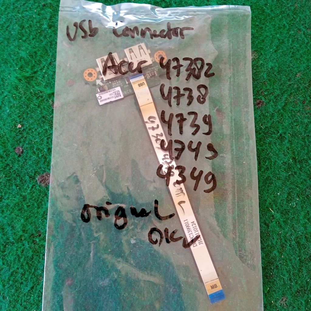 USB DAN SOUND CONNECTOR LAPTOP ACER 4738Z / 4739 / 4749 / 4349 / 4738 ORIGINAL OKE
