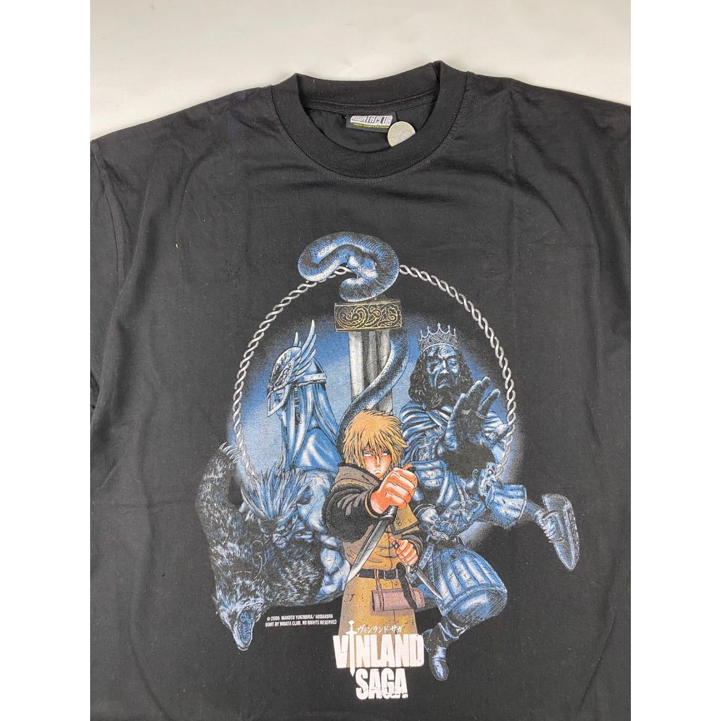 Kaos Bootleg Vinland Saga graphic Tshirt
