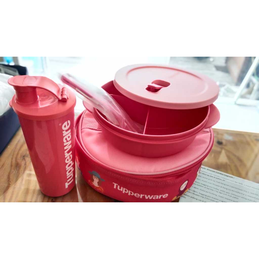 Fancy Crystalwave Lunch Set - Tupperware