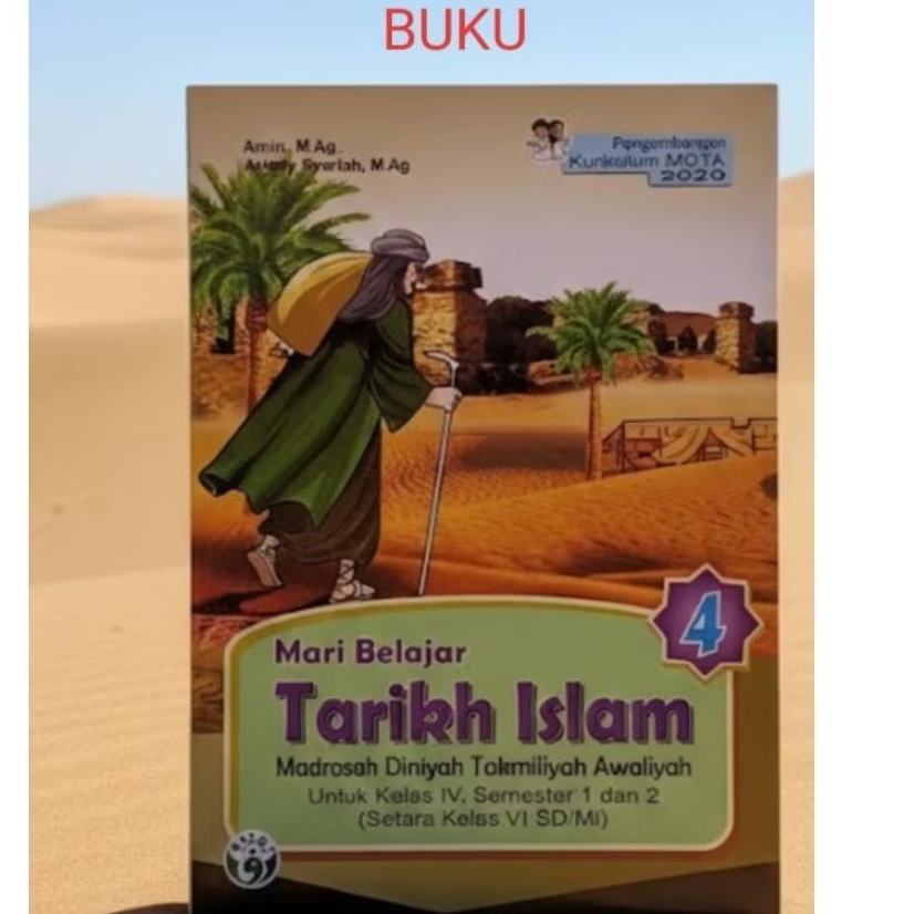 BUKU ORIGINAL "MARI BELAJAR TARIKH ISLAM " MDTA KELAS 4 TAHUN 2020