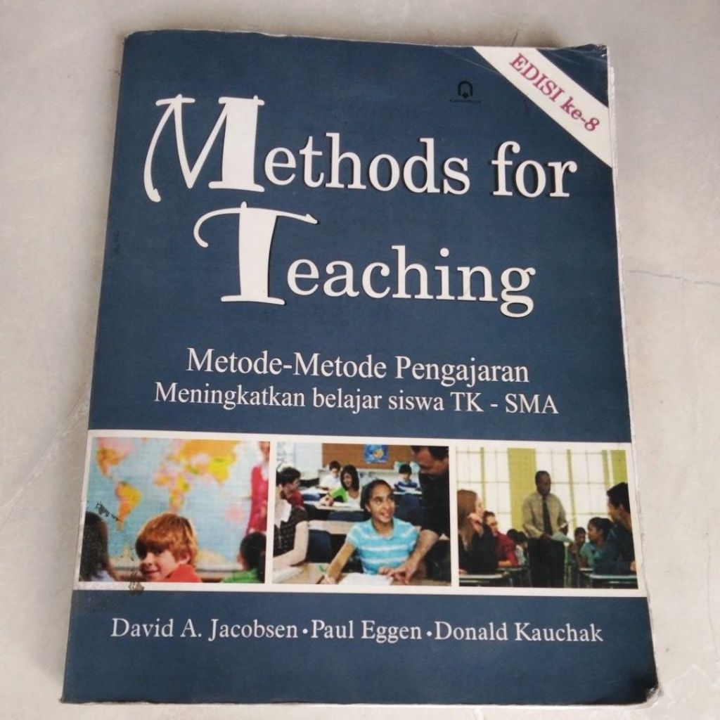 Methods for Teaching #Metode Metode Pengajaran Meningkatkan Belajar Siswa TK - SMA ( ORI BEKAS ) - D