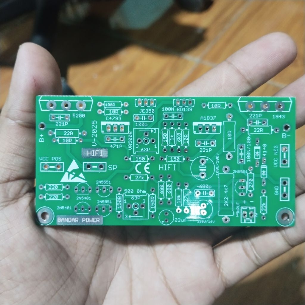 PCB OCL Hifi Bandar Power